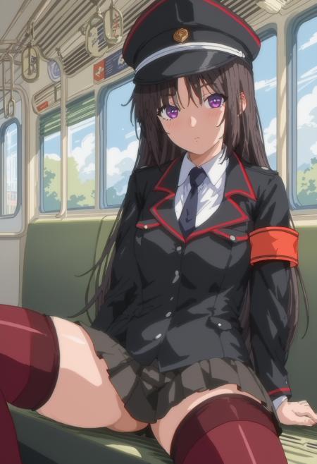 [PonyXL] Kurotaki Rin 黒滝凛 | Saishuu Chikan Densha