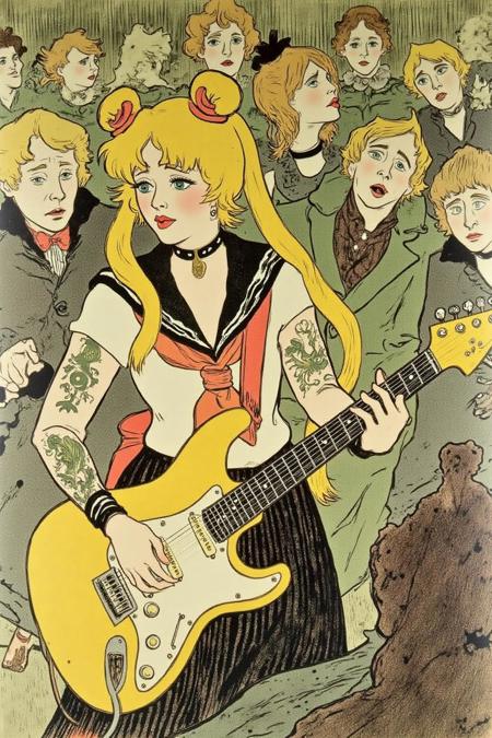 La Belle Époque Poster Style (Henri de Toulouse-Lautrec)