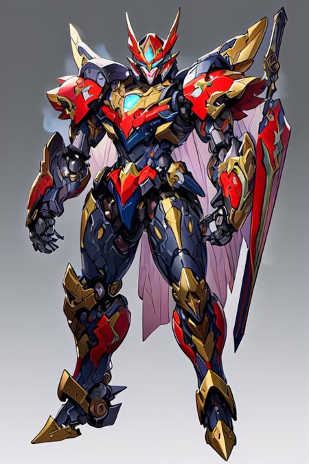 Super robot diffusion(Gundam, EVA, ARMORED CORE, BATTLE TECH like mecha lora)