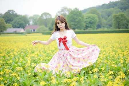 Virtual Asian Female Character 01