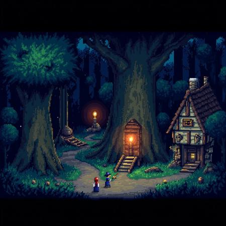Pixel Art Illustrations FLUX
