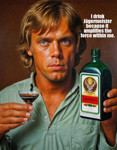 Jaegermeister Advertising 70s [SDXL]