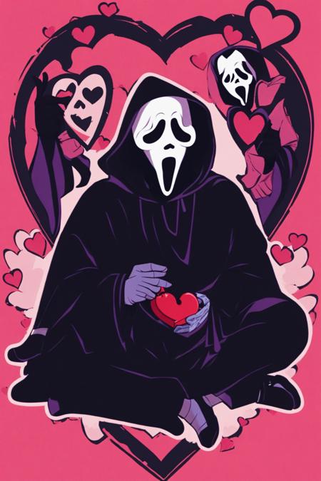 Ghostface Baller (scream movie) SDXL