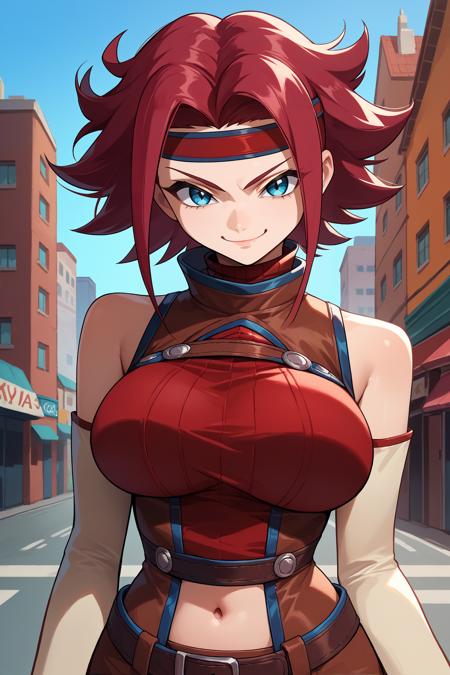 Kallen Kouzuki/紅月カレン (Code Geass) SDXL LoRA | 5 Outfits [Pony Diffusion]版本v1 (Pony Diffusion XL) (Pony Diffusion XL)