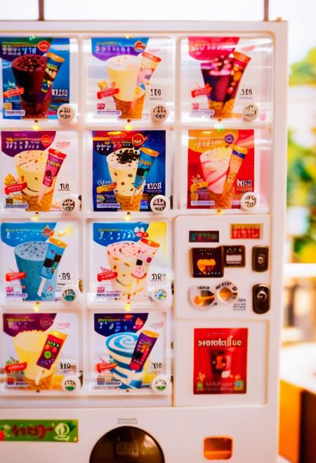 ice cream vending machine / PONY