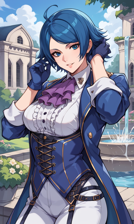 The King of Fighters - Elisabeth Blanctorche l PonyXL (2 Outfits)版本v1.0 (ID: 537552)