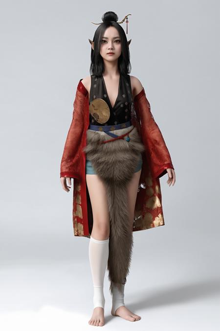 【黑神话:悟空-Black Myth: Wukong】小狐狸 萍萍版本Artiwaifu (ID: 786835)