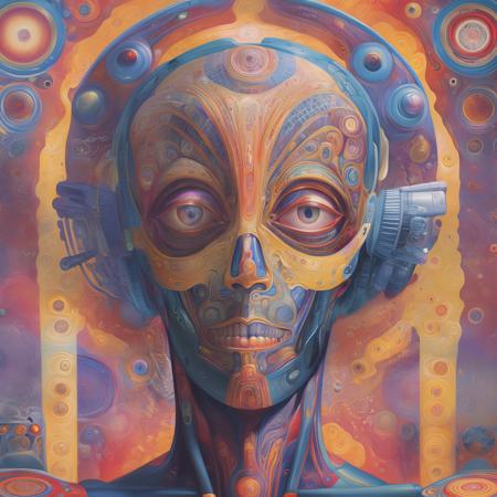 style of Alex Grey 375