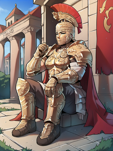 Centurion (For Honor) + The Crucible Lord skin