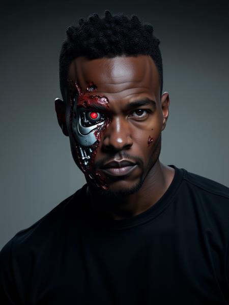 Terminator Battle Damage (Concept)_Flux版本V1 (ID: 946098)