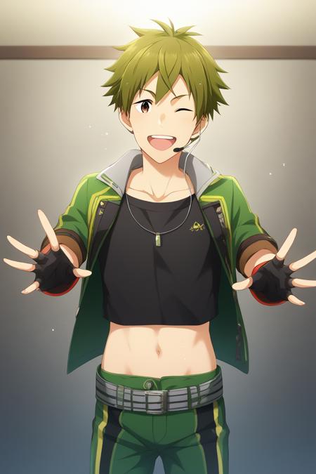 Hayato Akiyama (秋山隼人) - THE iDOLM@STER: SideM (アイドルマスター サイドエム) - (Pony) [Comission]