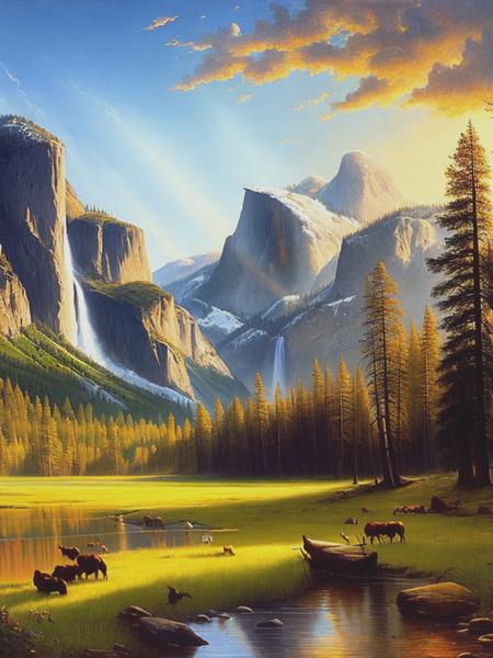 Thomas Moran Style