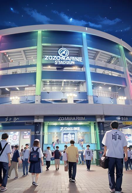 千葉マリンスタジアム ZOZOMARINE STADIUM / PONY