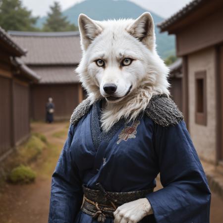 Realistic Anthro Wolf [Flux] Lora
