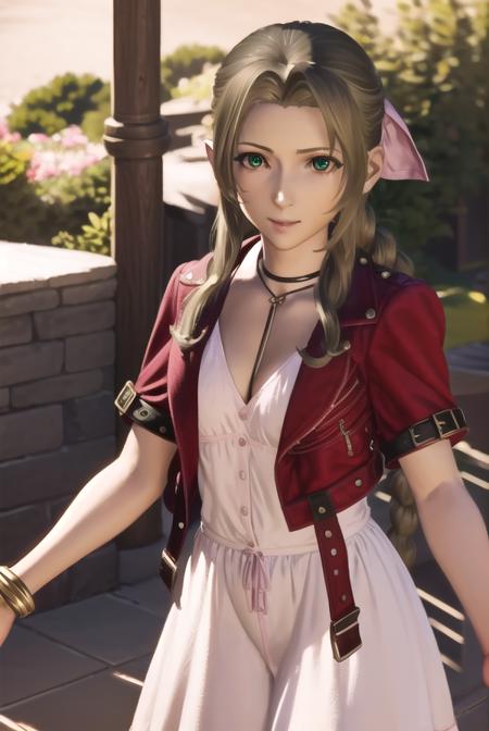 Aerith Gainsborough (エアリス・ゲインズブール) - Final Fantasy - COMMISSION