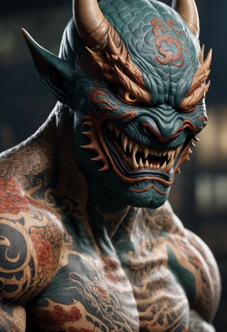DonM - Hannya Style [SD1.5,SDXL]