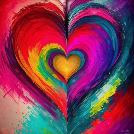 Abstract Heart (Valentine's Day)