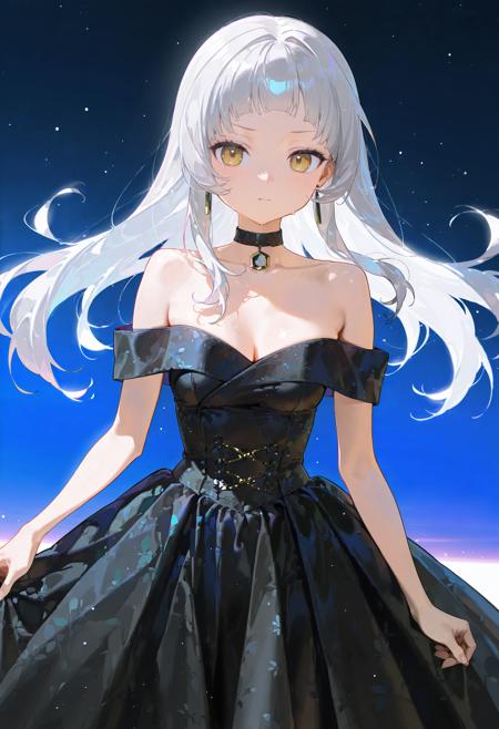 Noir Nostalgia Gown