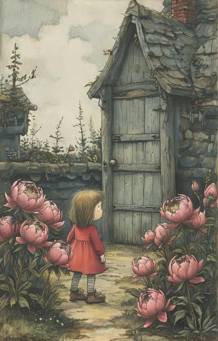 style of Maurice Sendak [SDXL] 377