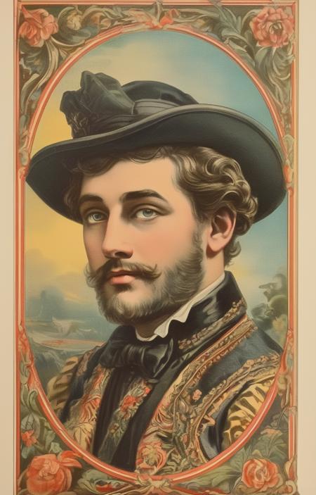 style of Chromolithography [SDXL] 261
