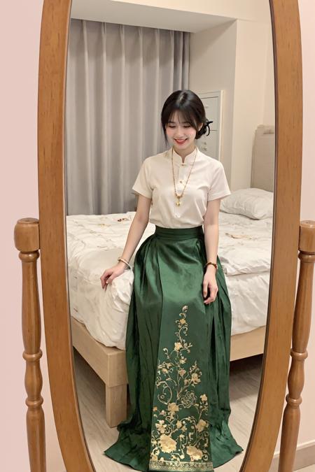 马面裙 | MaMianQun | horse face skirt | FLUX