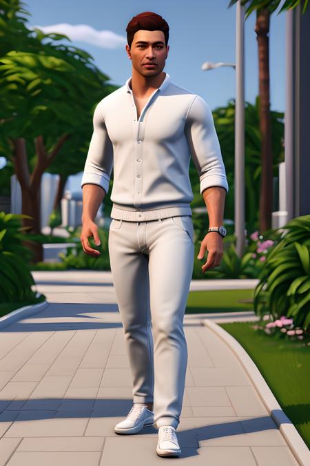 The Sims 4 Style Lora
