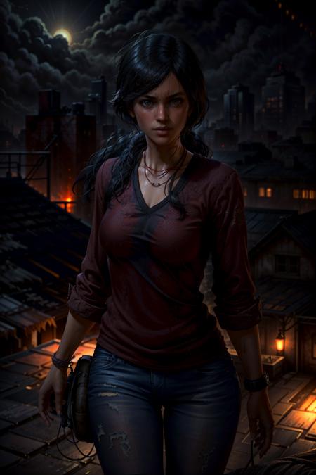 Chloe Frazer from Uncharted