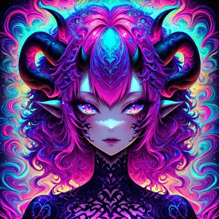 Psychedelic Dream LoRA [XL+Pony]版本XL (ID: 640050)