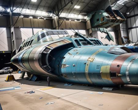 Traveller Spaceships LoRA版本v0.3 (ID: 639783)