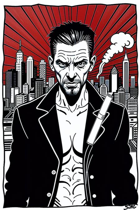 Marv SinCity Mickey Rourke