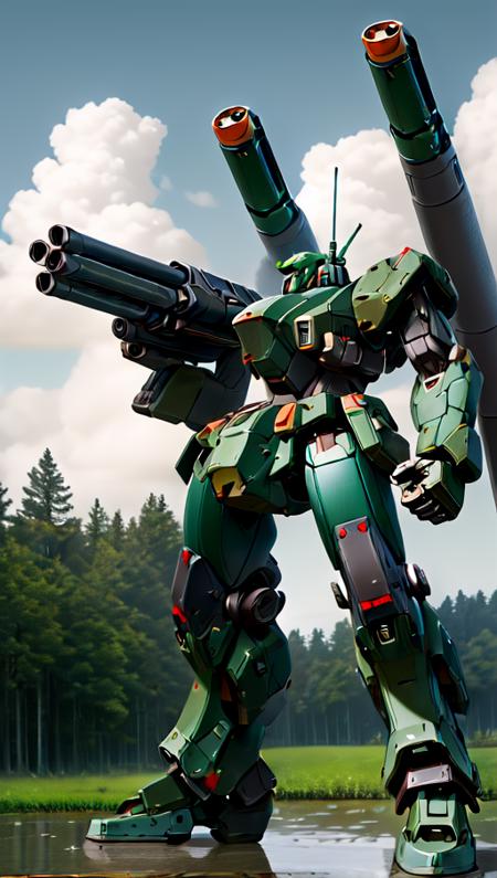 Super robot diffusion(Gundam, EVA, ARMORED CORE, BATTLE TECH like mecha lora)