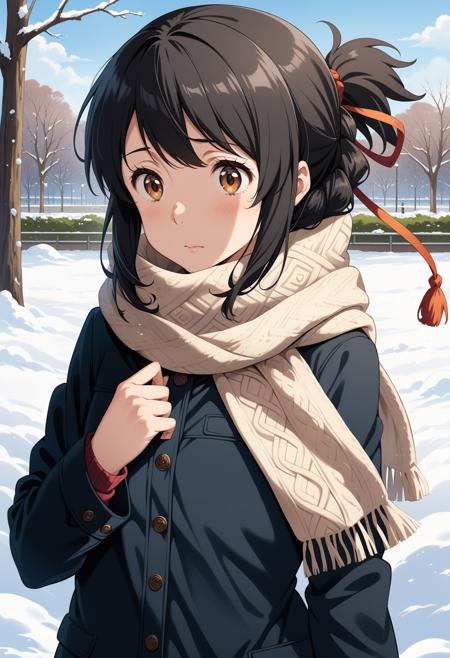 [Animagine] Miyamizu Mitsuha 宮水三葉 / Kimi no Na wa.