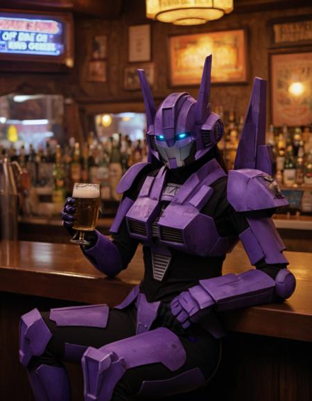 Female inspired AutoBot - Transformers - SDXL