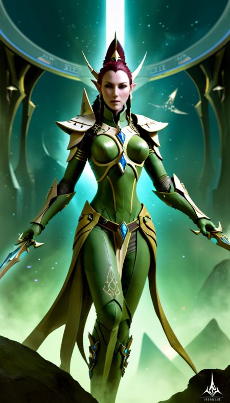 Aeldari (Eldar) [Warhammer 40k] LoRA XL | Epoch Elves / Blue Team