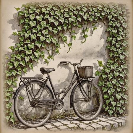 Vintage Drawing - CE - SDXL & Flux