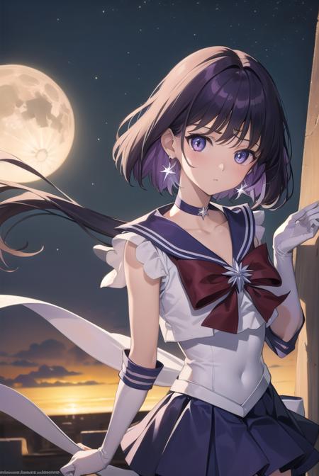 Hotaru Tomoe (土萠 ほたる) / Sailor Saturn (セーラーサターン) - Sailor Moon (美少女戦士セーラームーン)