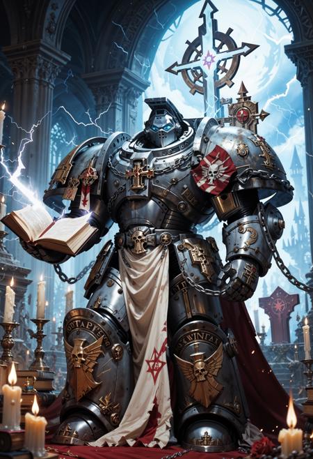 The Space Marines Warhammer 40K | Flux + Pony