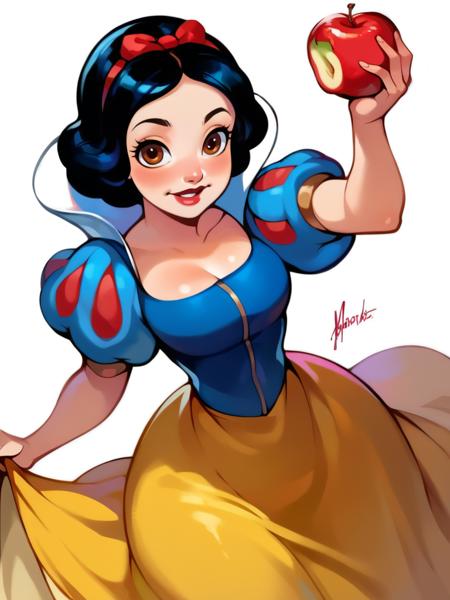 Snow White Disney Princess - SD 1.5 | XL PONY - by YeiyeiArt