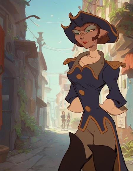 Captain Amelia -Treasure Planet - PonyXL