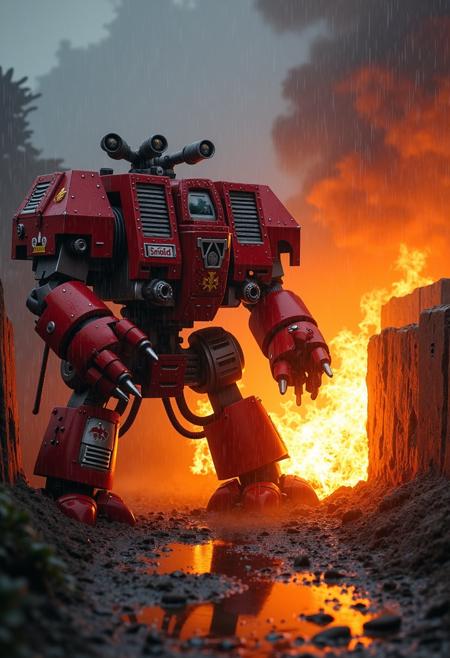 Space Marine Dreadnought - Warhammer 40,000 (Flux)