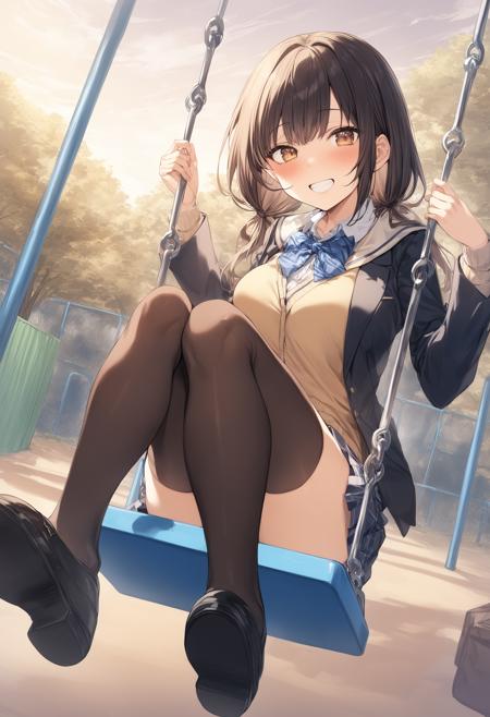 [SDXL&Pony] swing / ブランコ版本Animagine v1.0 (ID: 396808)