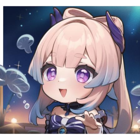 Genshin Sticker Chibi Style
