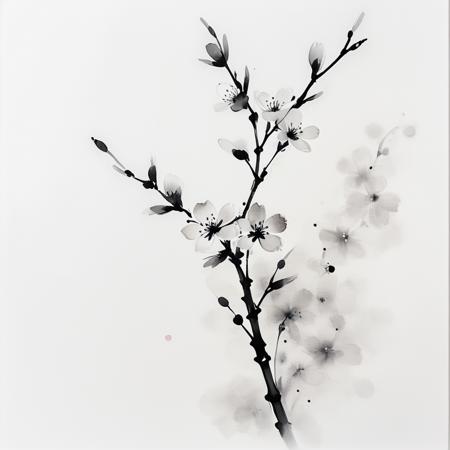 Zen Ink Wash Sumi-e (SDXL, Pony, Flux)版本SDXL (ID: 724876)