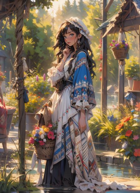 Mixed ethnic clothing FOLK