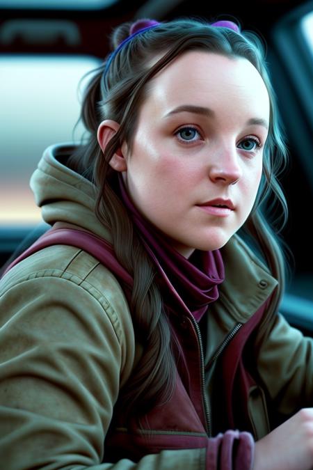 Ellie - Bella Ramsey (The Last of us HBO Series)