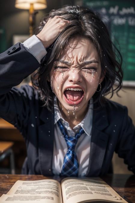 open mouth pain screaming shouting angry expressions | 灵魂大叫 怒吼 尖叫 痛苦