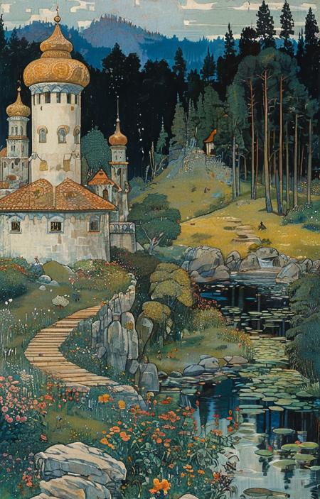 style of Ivan Bilibin [SDXL] 166