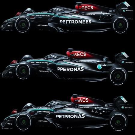 Formula 1 - Mercedes W15版本V1 (ID: 662870)