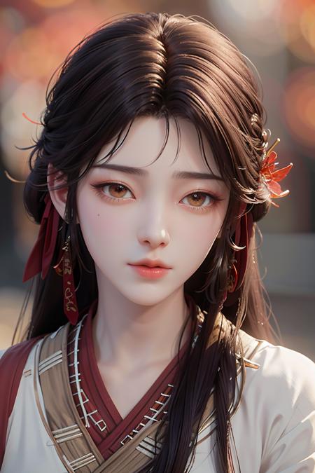 Perfect World-Huo Linger｜Chinese Animation｜完美世界-火灵儿版本Huo Linger (ID: 412097)
