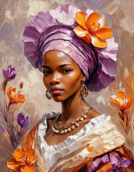 Earthy Impasto Paint